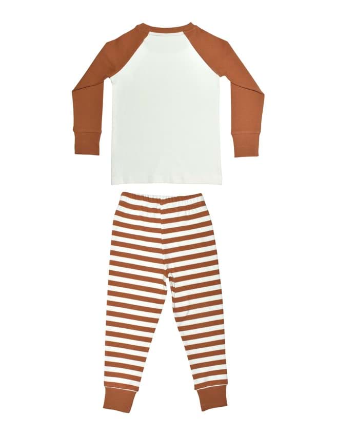 Mocha Çocuk Kahverengi Pijama Takımı resmi
